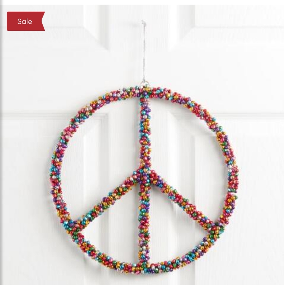 ISO World Market bell Peace Sign